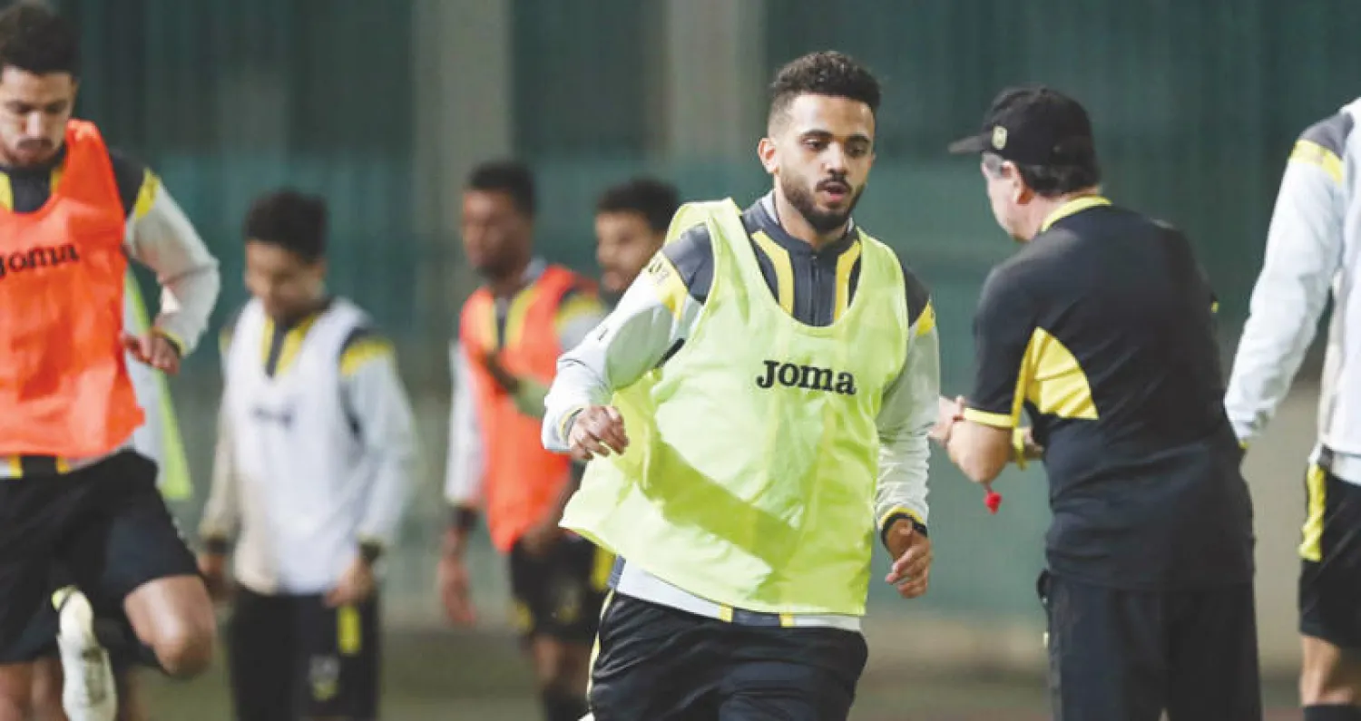 جانب من تدريبات نادي الاتحاد (المركز الإعلامي بنادي الاتحاد)