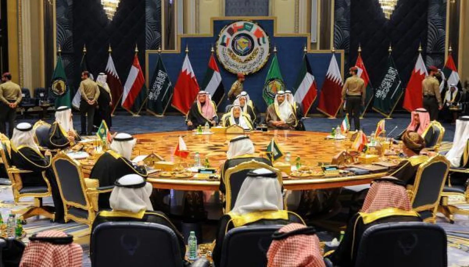 جانب من أعمال القمة الخليجية الـ38 في الكويت (إ.ب.أ)