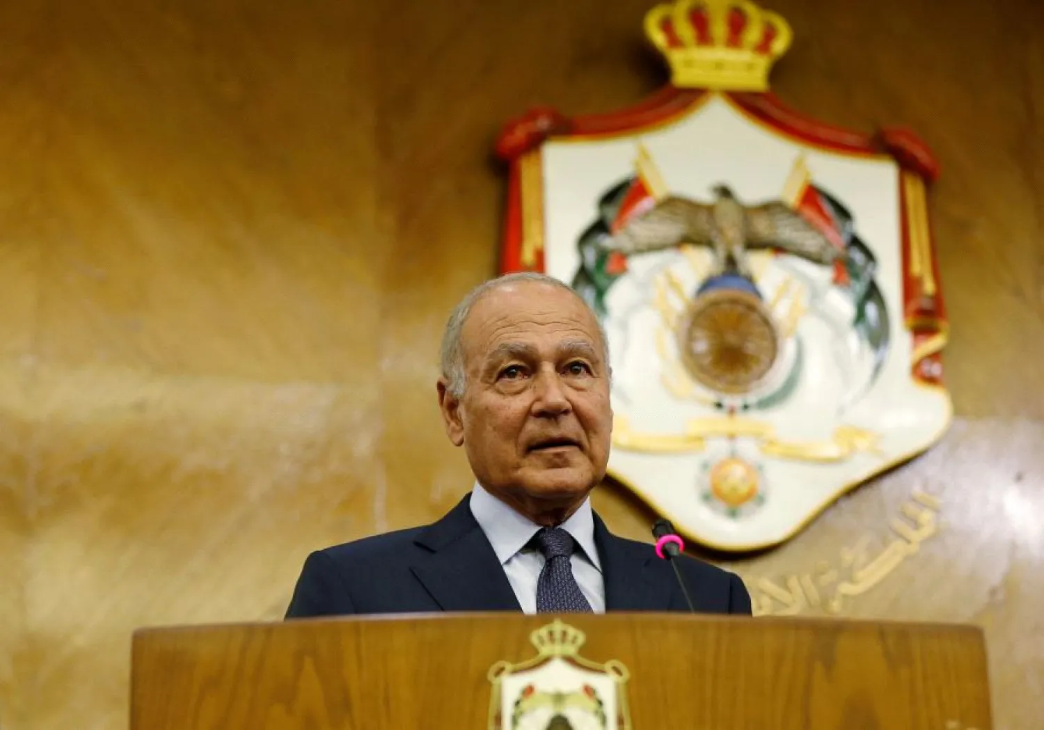 Arab League chief Ahmed Abul Gheit 
