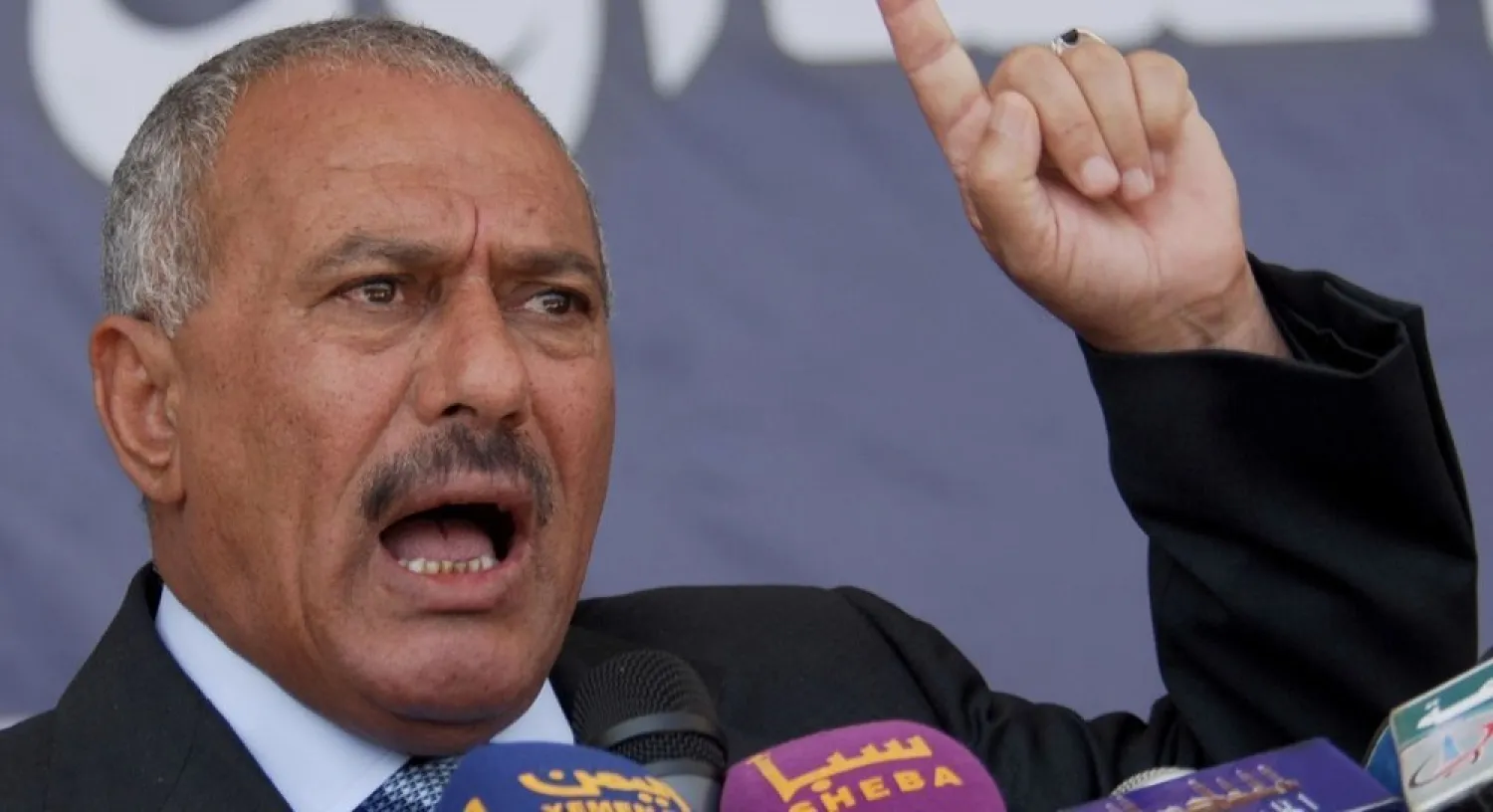 Former Yemeni President Ali Abdullah Saleh. (AFP)