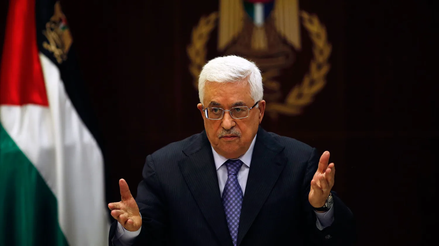Palestinian President Mahmoud Abbas. (Reuters)