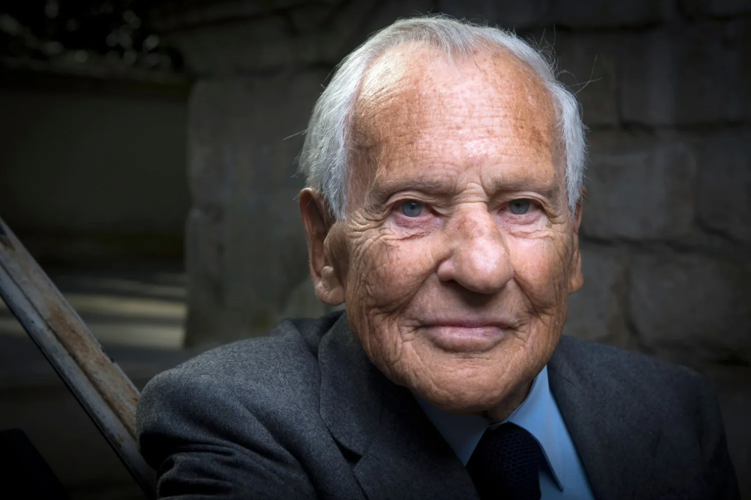 French novelist and Académie Française member Jean d'Ormesson
in 2015. (Martin Bureau/AFP/Getty Images)