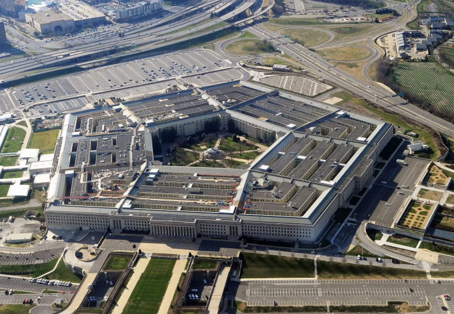 This picture taken 26 December 2011 shows the Pentagon building in Washington, DC. AFP