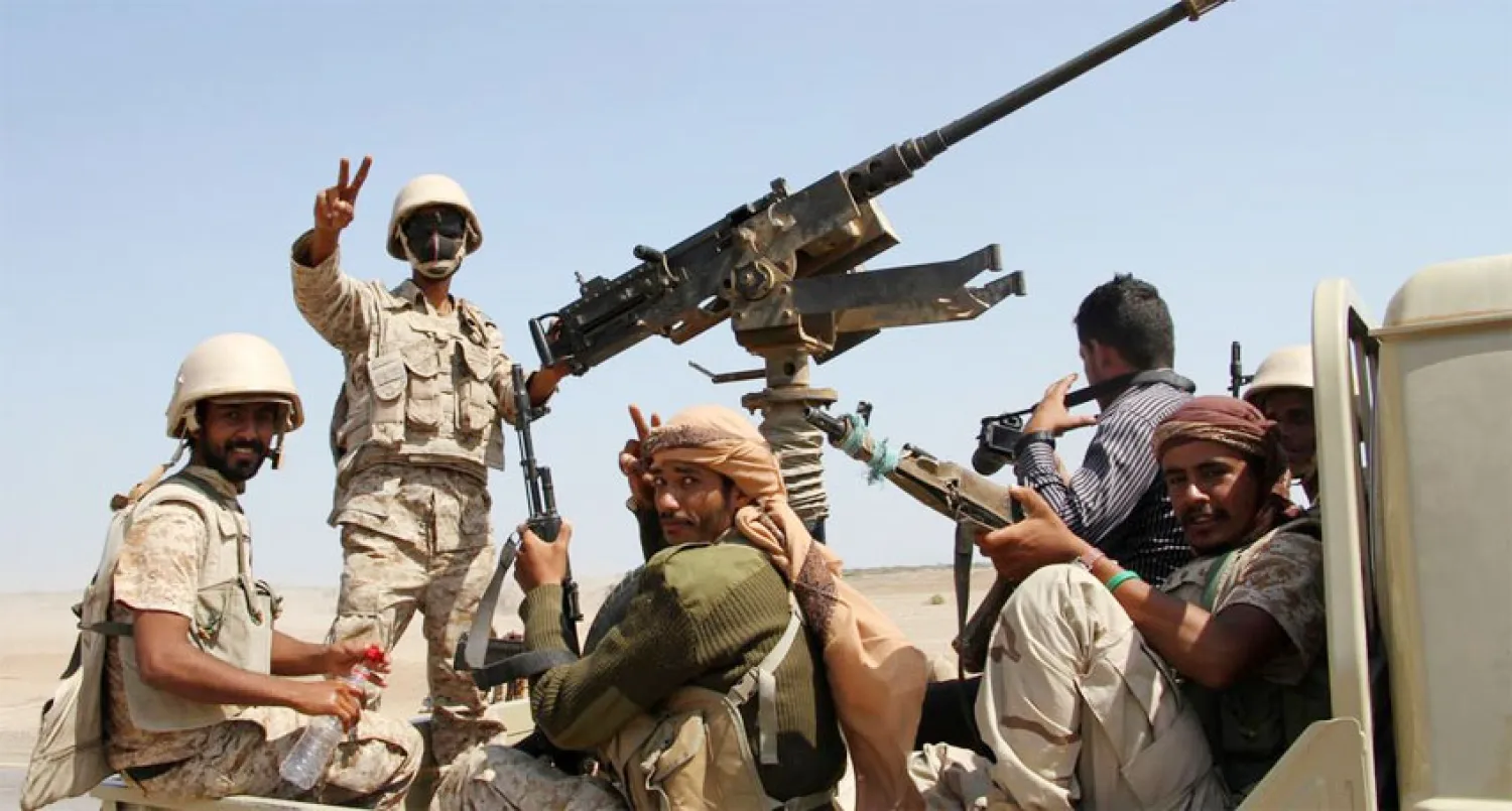 عناصر من القوات الشرعية اليمنية - أرشيف («الشرق الأوسط»)