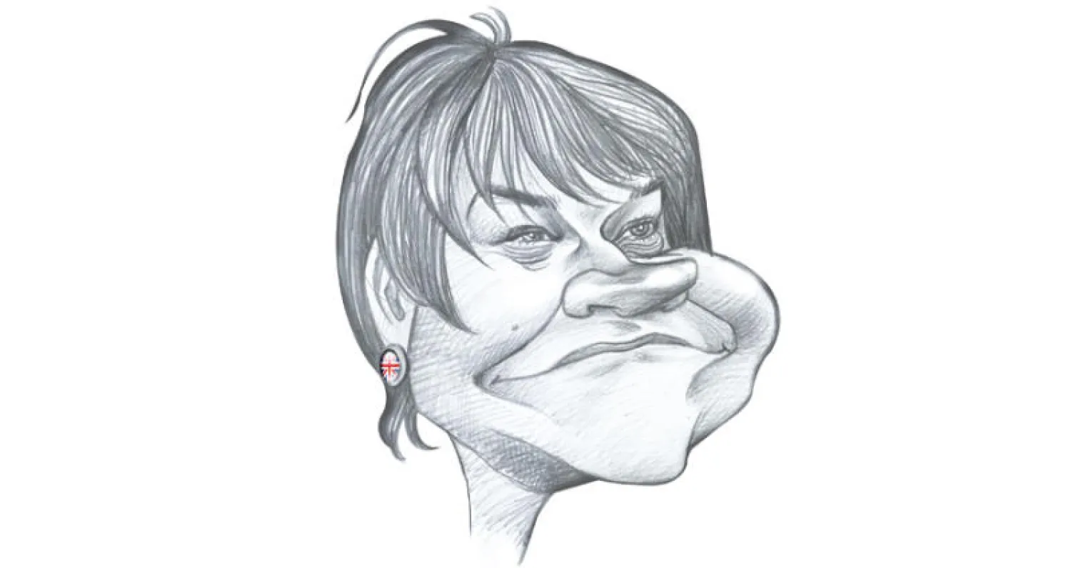 آرلين فوستر ثاني أقوى امرأة في بريطانيا