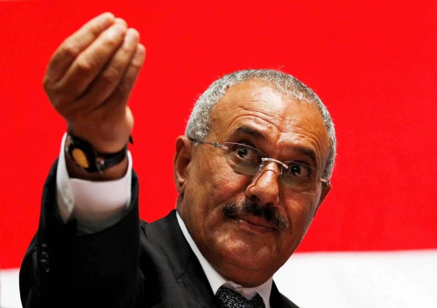 Former Yemeni President Ali Abdullah Saleh. (Reuters)