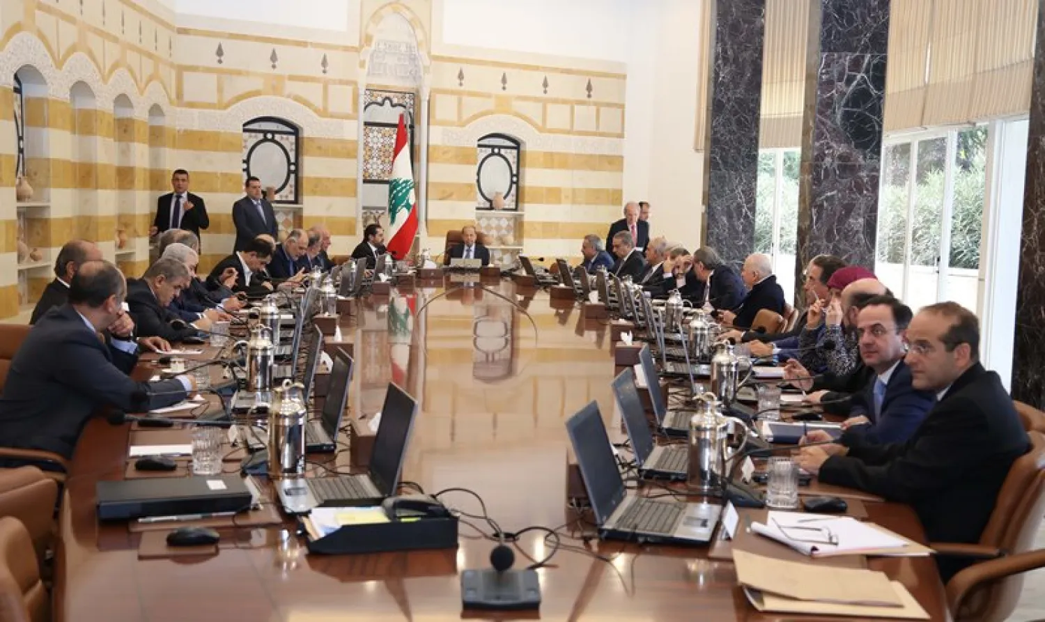Cabinet session held in Beirut last week/NNA