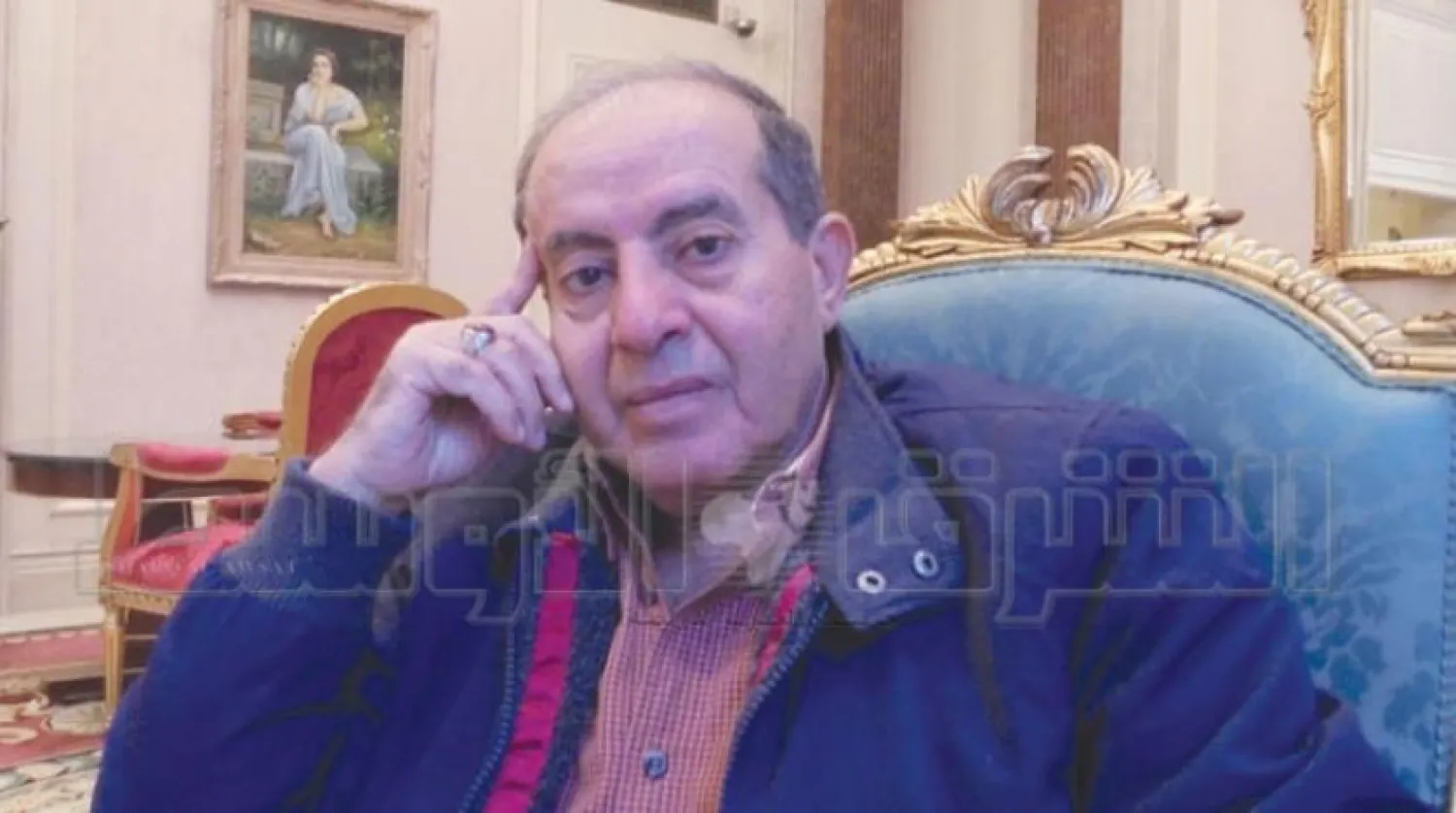 Libya's former interim prime minister Mahmoud Jibril during his interview with Asharq Al-Awsat. PHOTO: Kamal Tawil, Asharq Al-Awsat.
