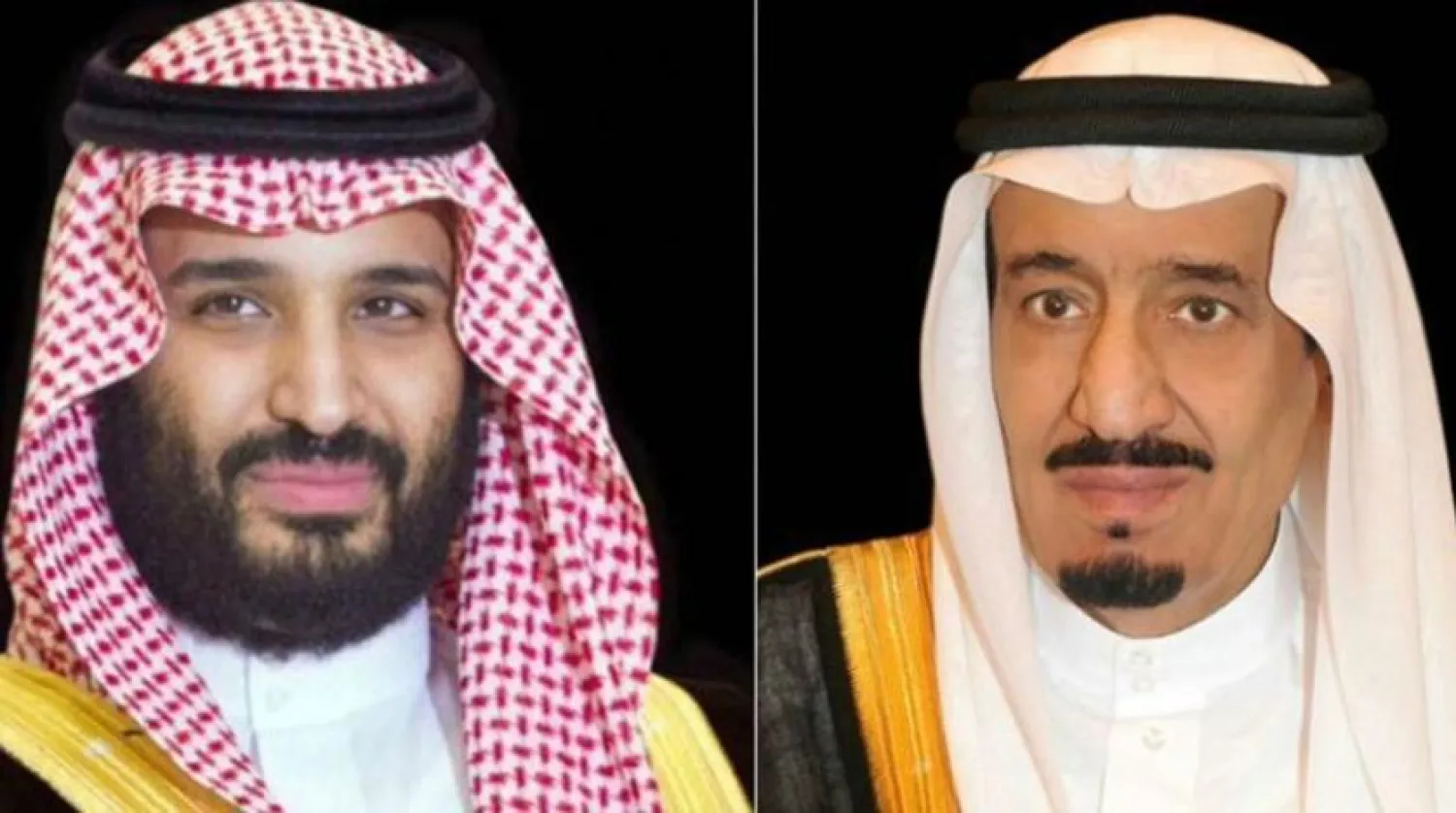King Salman and Crown Prince (Asharq Al-Awsat)