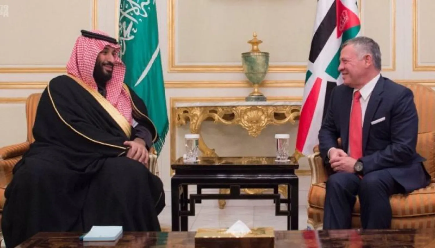 ولي العهد السعودي يبحث مع ملك الأردن تداعيات قرار ترمب بشأن القدس