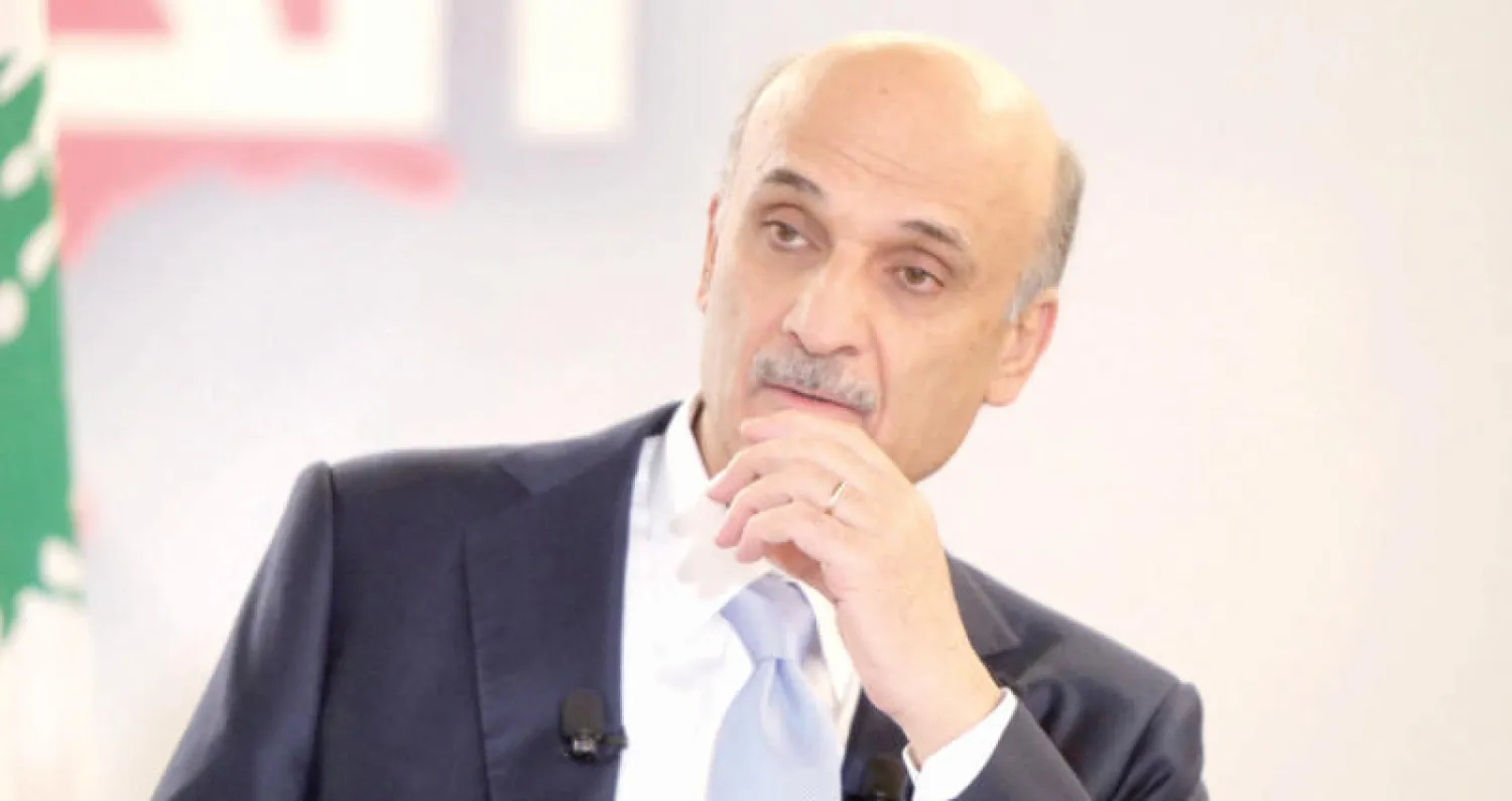 سمير جعجع رئيس حزب القوات اللبنانية