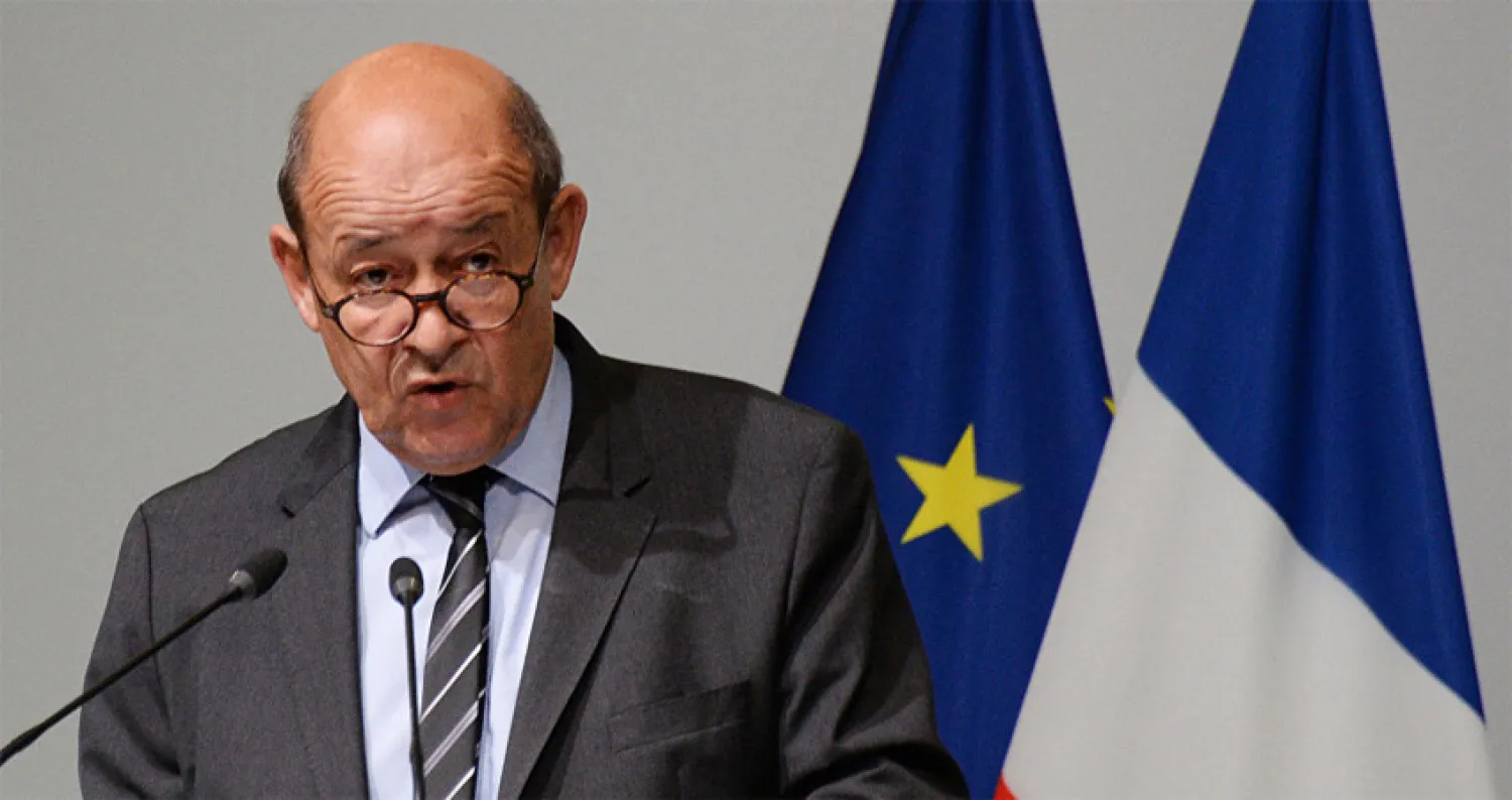 وزير الخارجية الفرنسي جان إيف لودريان