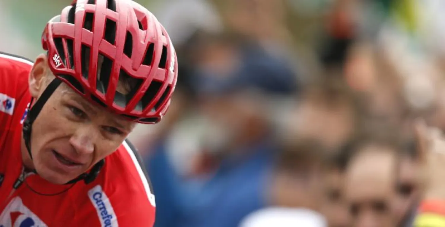 بطل الدراجات البريطاني كريس فروم (أ.ف.ب)