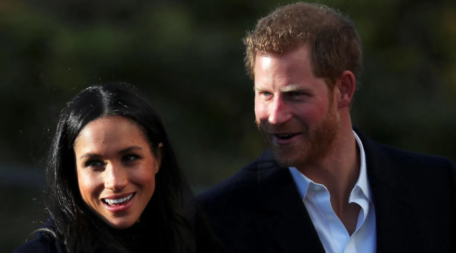 الأمير البريطاني هاري وخطيبته الممثلة الأميركية ميغان ماركل (رويترز)