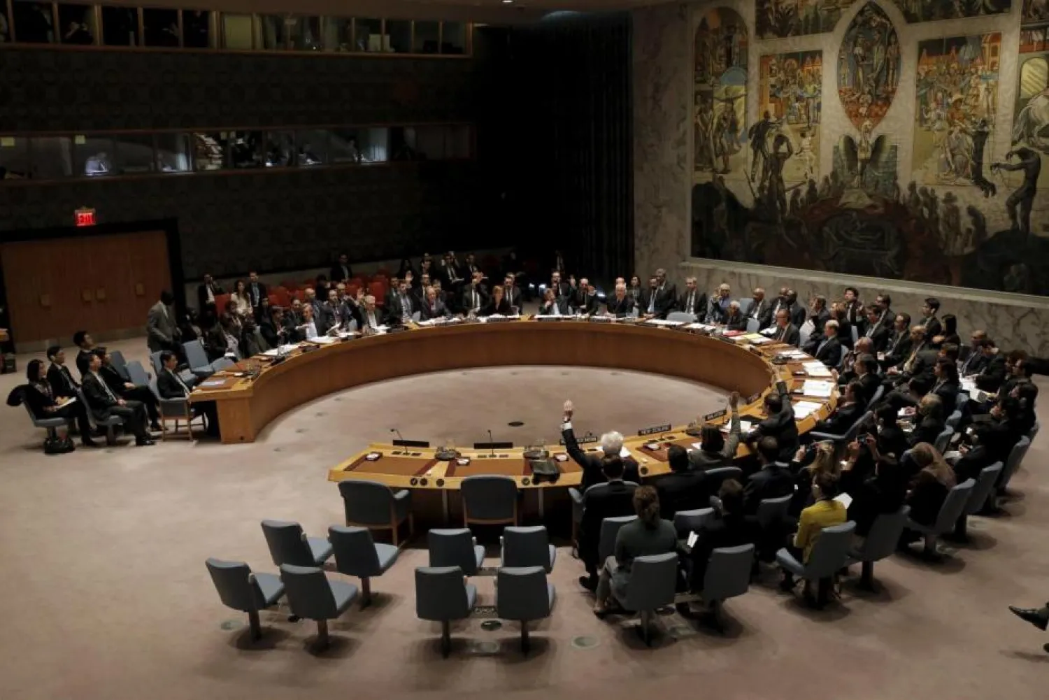 United Nations Security Council. (Reuters)