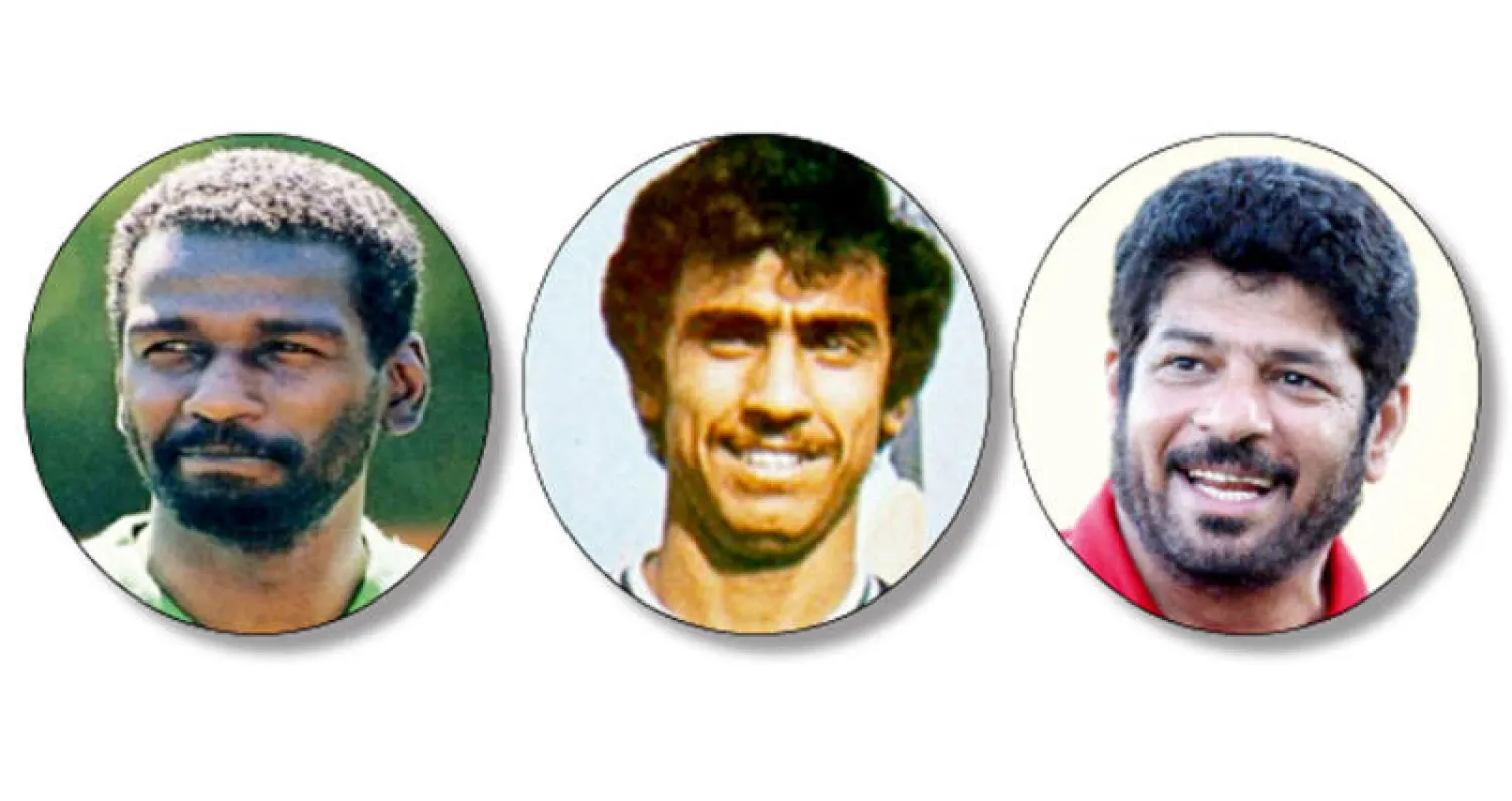 عدنان الطلياني... أبرز لاعبي الإمارات على مستوى الخليج («الشرق الأوسط») - جاسم يعقوب... نجم منتخب الكويت وهداف البطولة الأول («الشرق الأوسط») - ماجد عبد الله ... ثاني هداف في تاريخ بطولات كأس الخليج («الشرق الأوسط»)