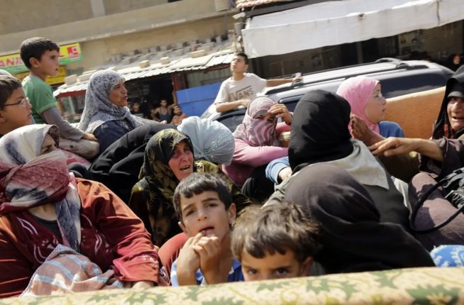 Syrian refugees in Lebanon. AFP file photo