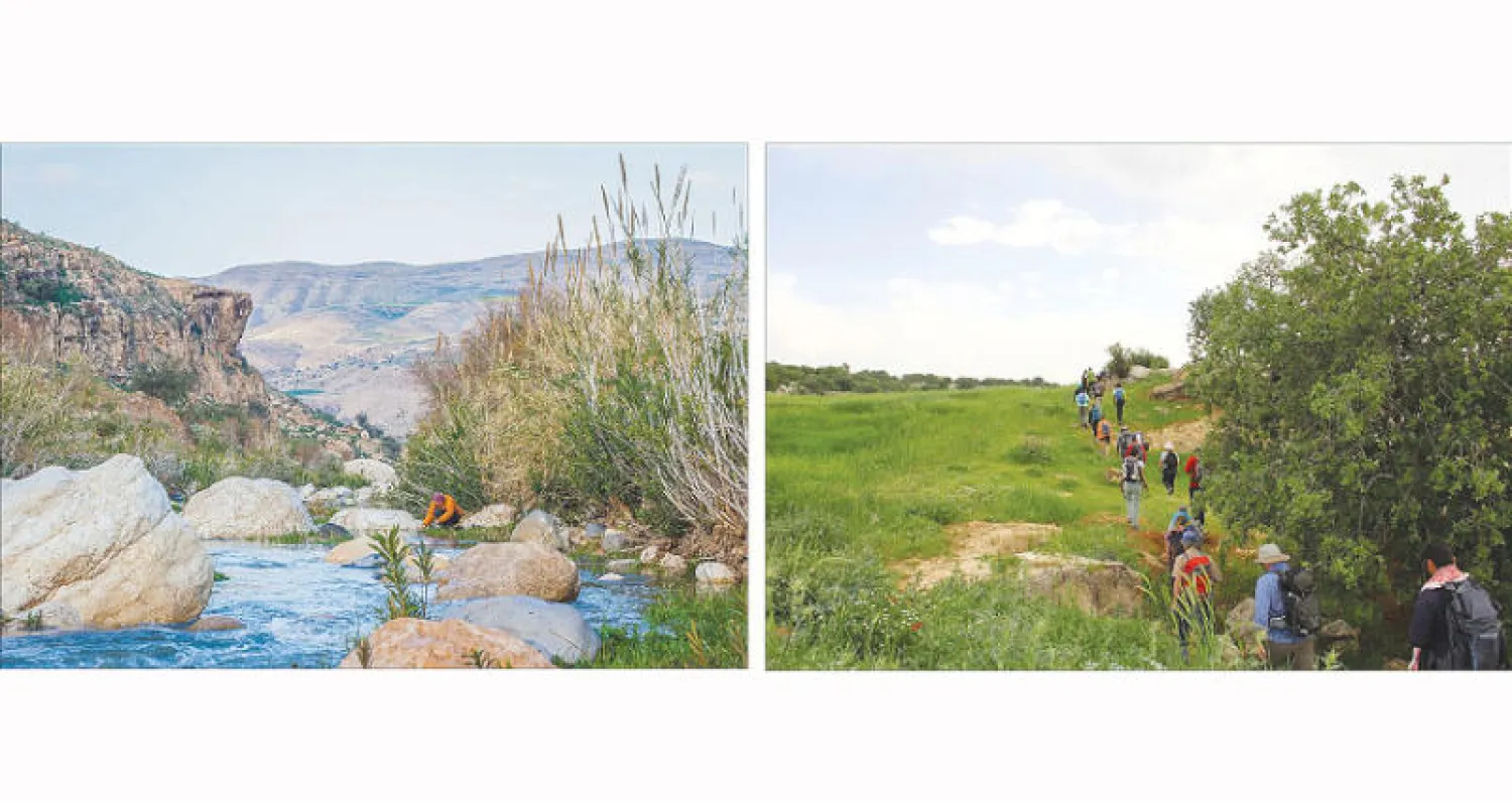 مسار درب الأردن من أم قيس شمالاً إلى العقبة جنوباً يمر بـ52 قرية - درب الأردن يكشف جمال الحياة البرية