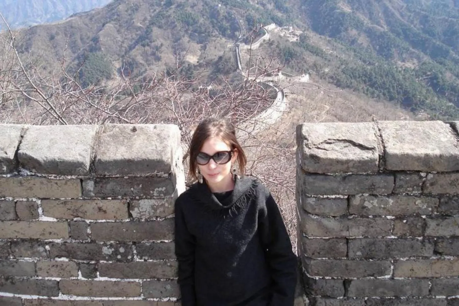 An undated handout picture released by the family of Rebecca Dykes through Britain's Foreign and Commonwealth Office on December 17, 2017