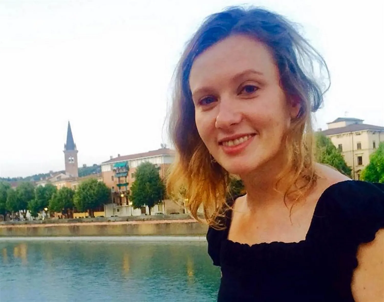 Rebecca Dykes, a British woman employed at the UK embassy in Lebanon, who has been found murdered. (AFP)