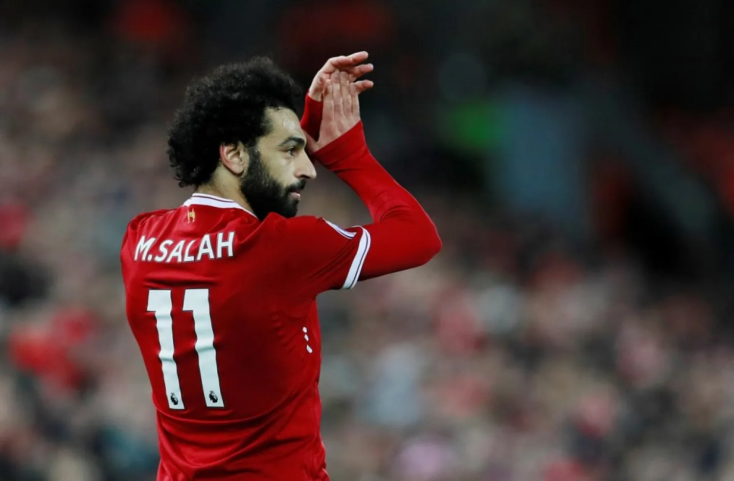 Liverpool, up and down as they are, can rely on Mohammed Salah to be consistent and influential. (Reuters)