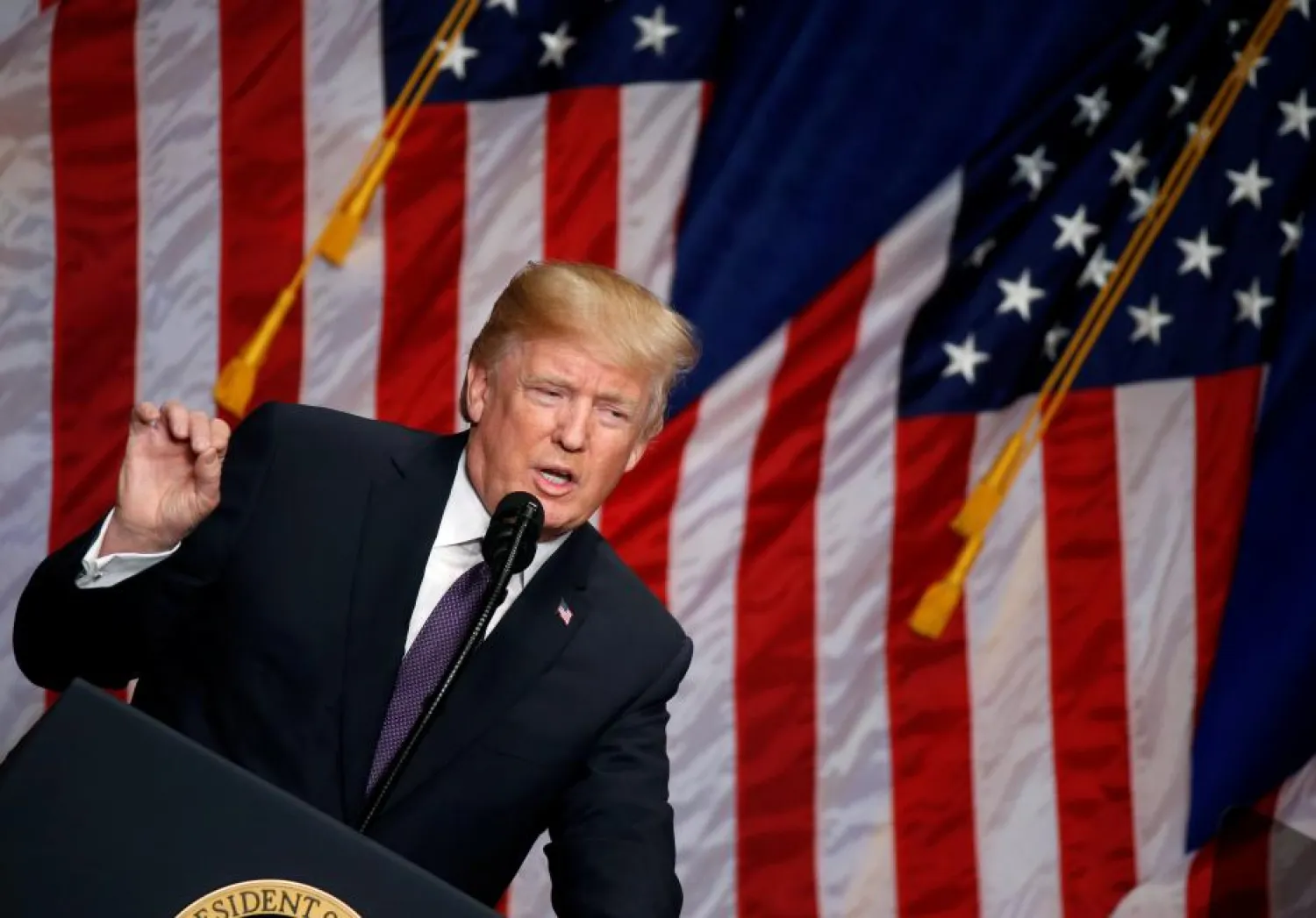 US President Donald Trump. (Reuters)