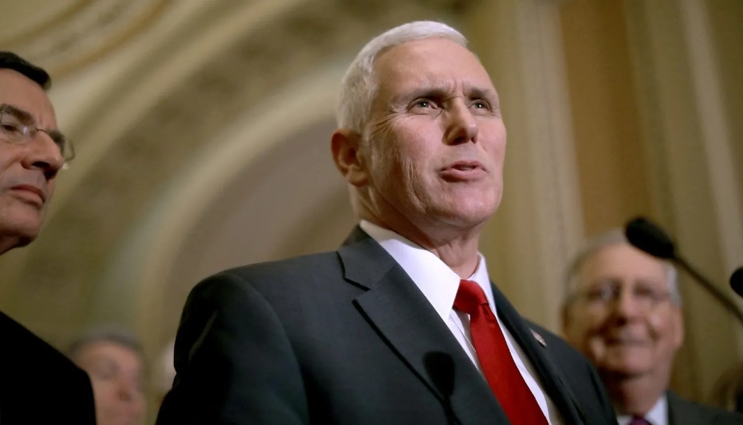 US Vice President Mike Pence. (Getty Images)
