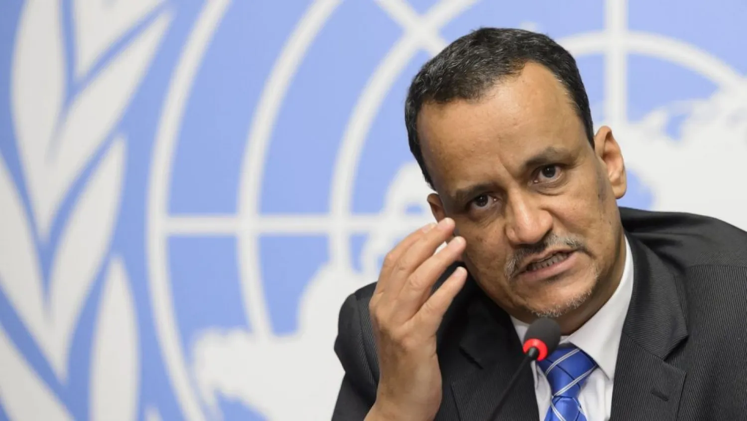 Special Envoy of the United Nations Secretary General for Yemen Ismail Ould Cheikh Ahmed. (AFP)