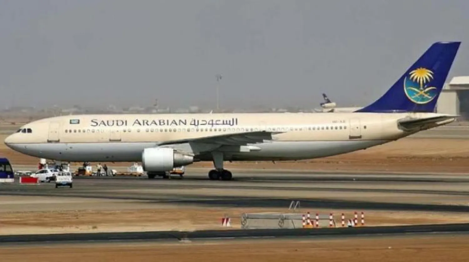إحدى طائرات الخطوط السعودية («الشرق الأوسط»)