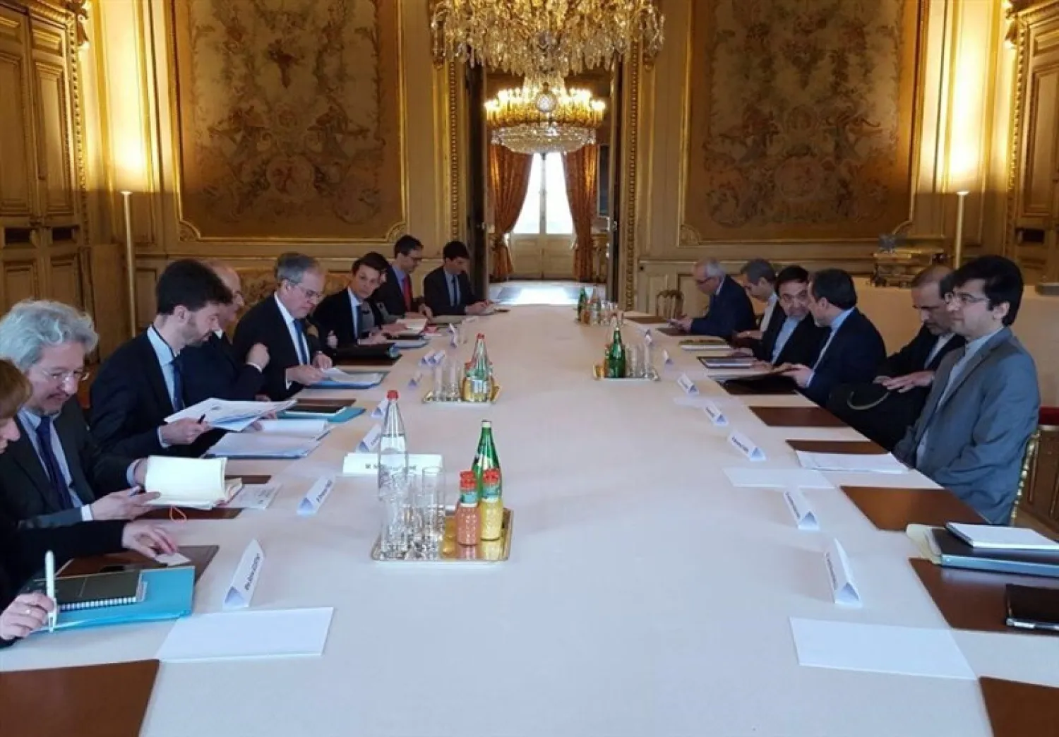Araqchi and Gourdault-Montagne held the fourth round of political talks in Paris on Thursday/Tasnim