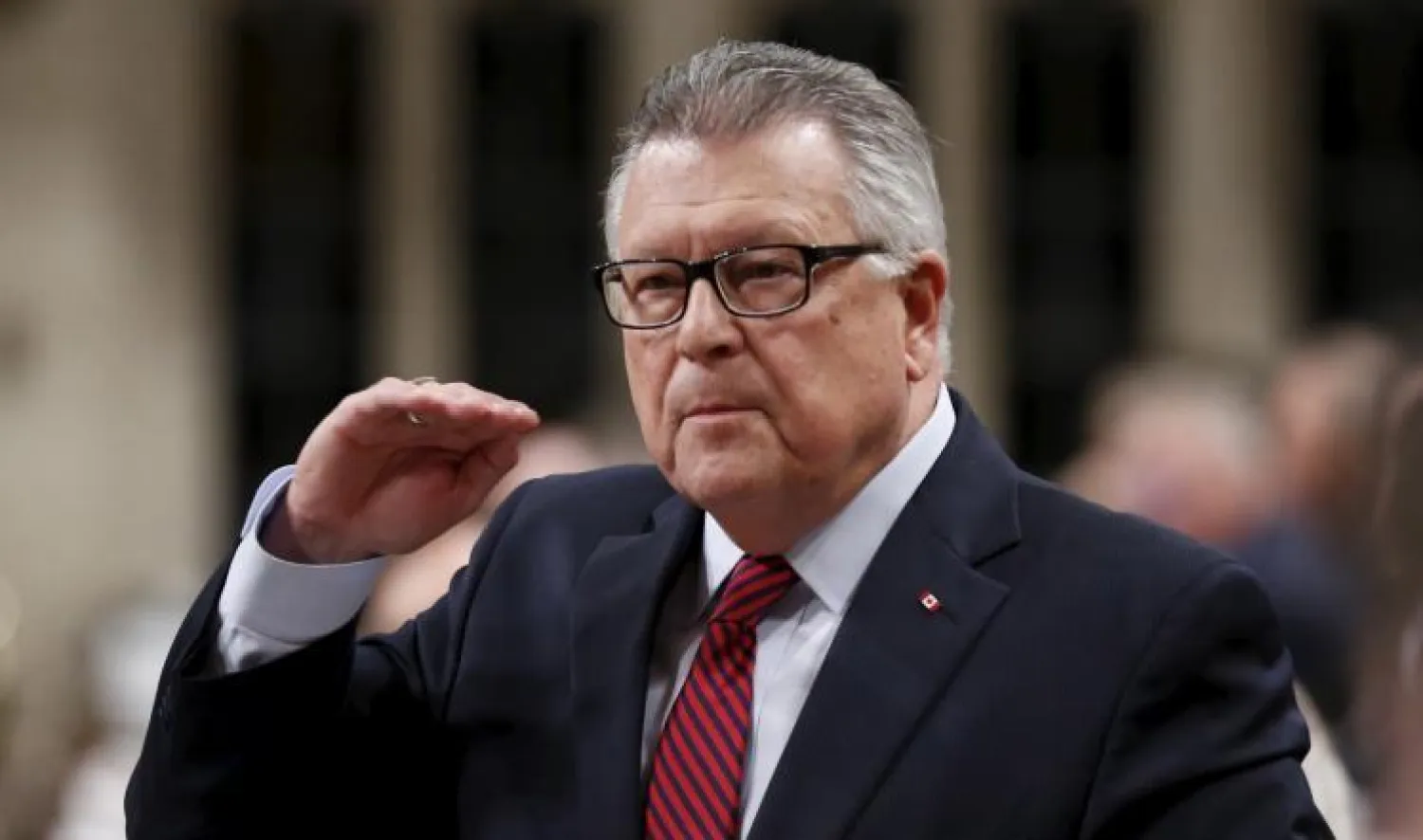 وزير الأمن العام الكندي رالف غودايل (رويترز)