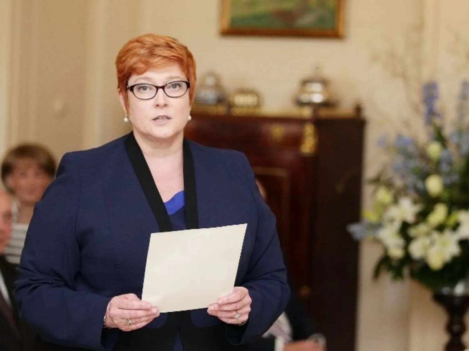 Australian Defense Minister Marise Payne. AFP file photo