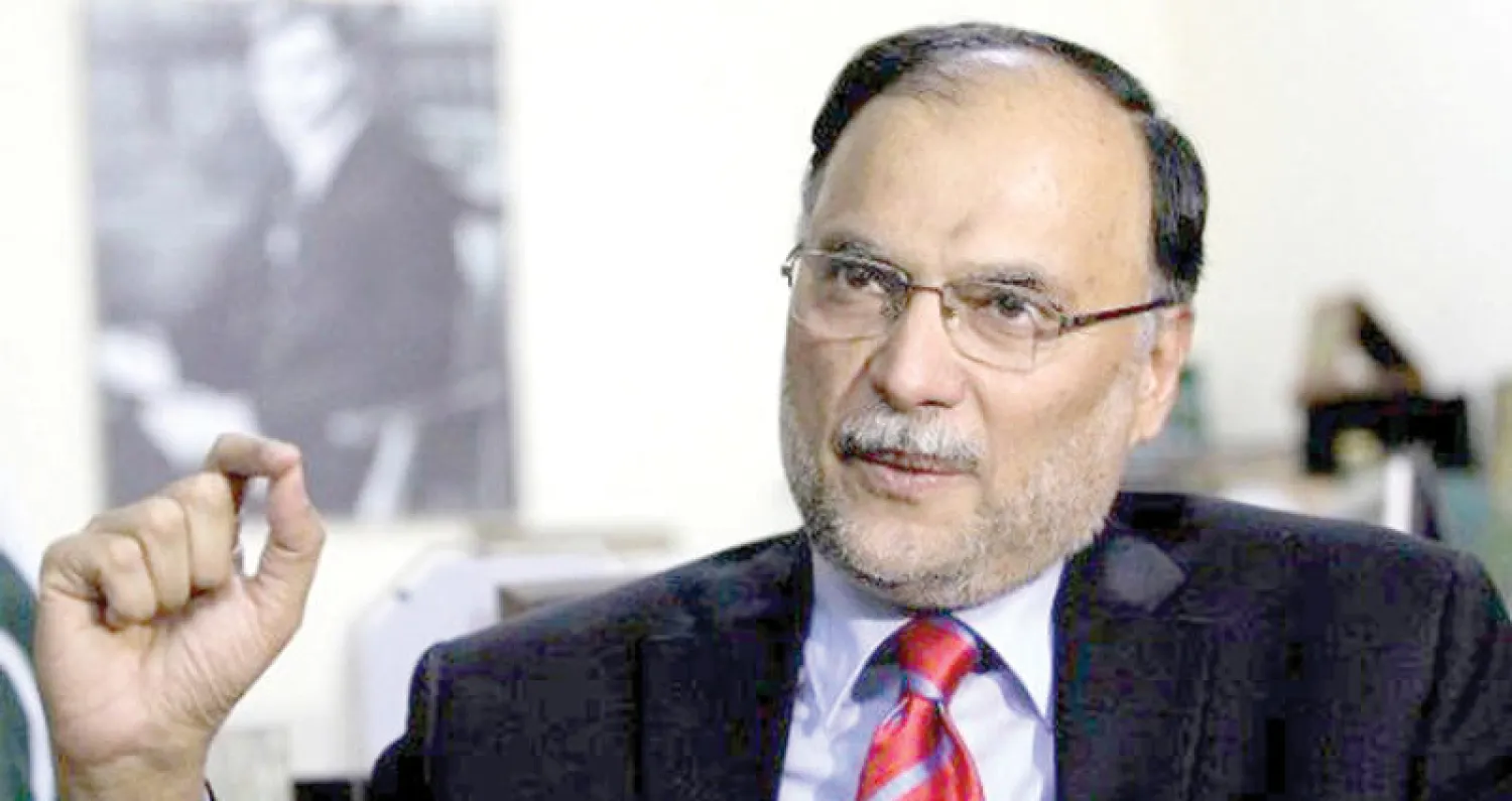 إحسان إقبال وزير الداخلية الباكستاني («الشرق الأوسط»)