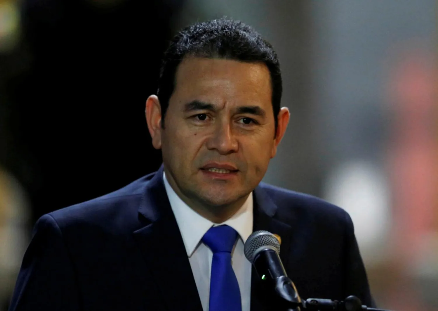 Guatemala's President Jimmy Morales. (Reuters)