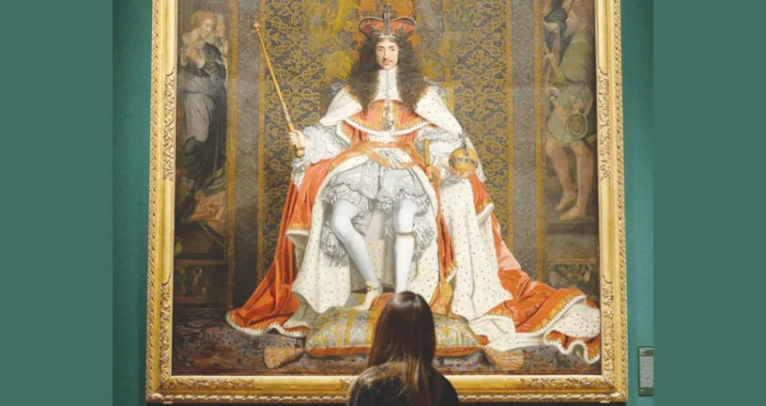 معرض لتشارلز الثاني معيد الملكية إلى بريطانيا