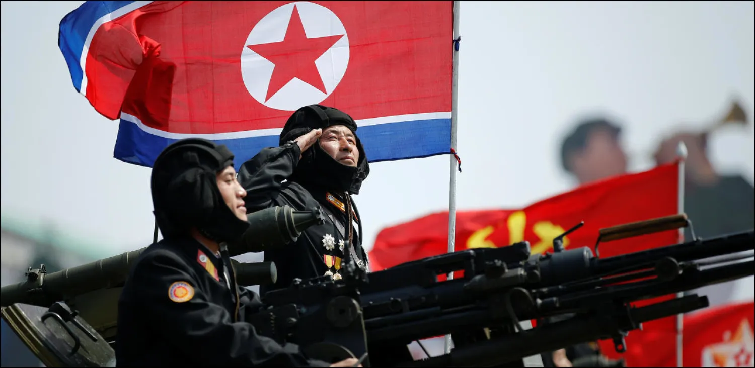 Washington imposed sanctions against two North Korean officials for their role in their country's missile program. (Reuters)