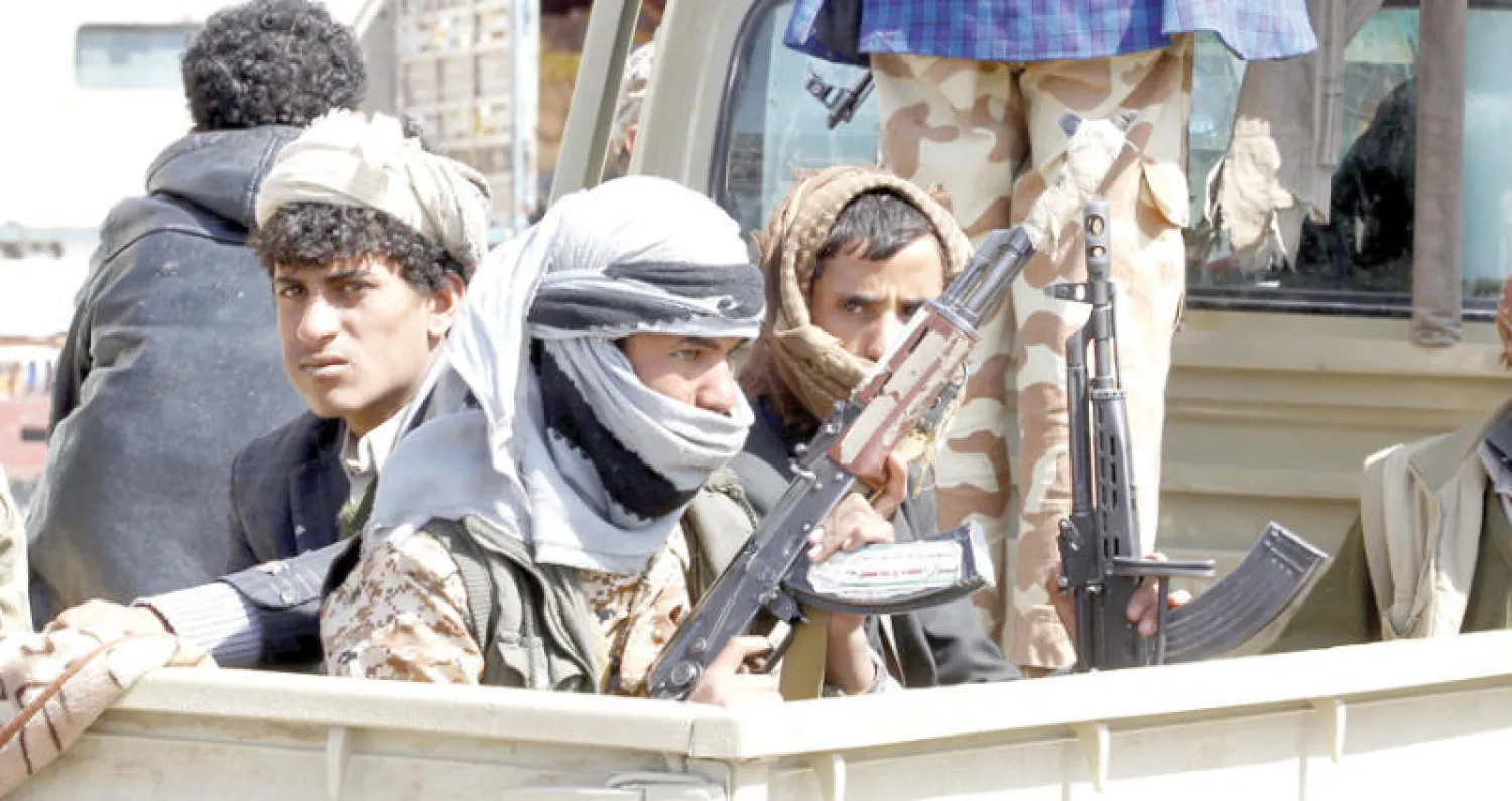 عناصر أمن حوثية في صنعاء (إ.ب.أ)