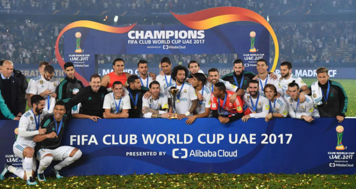 ريـال  مدريد توج بطلا للعالم للأندية ليكمل سيطرته المحلية والأوروبية في 2017 (أ.ف.ب)