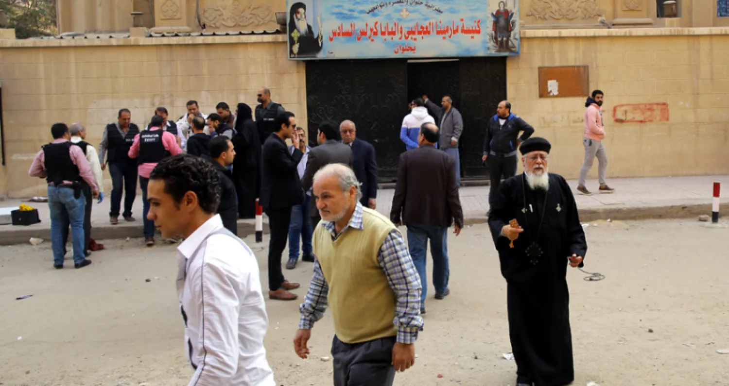 9 قتلى بهجوم على كنيسة جنوب القاهرة