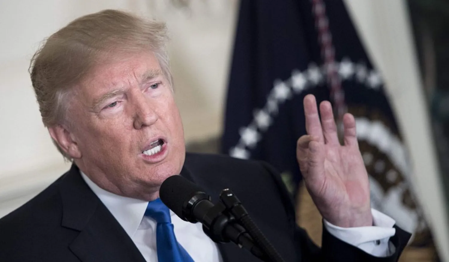 US President Donald Trump. AFP file photo