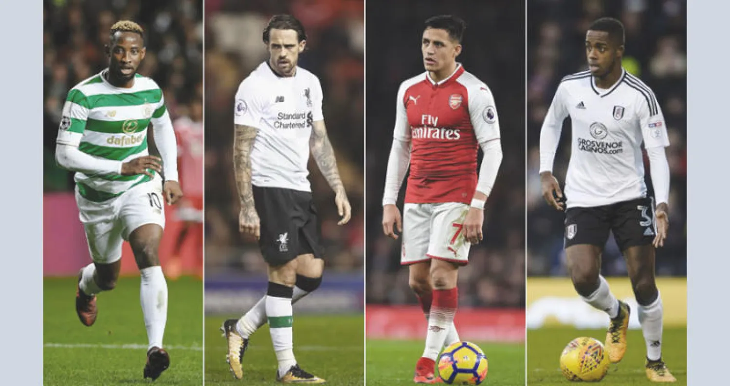 سيسيغنون مدافع فولهام وسانشيز نجم آرسنال وأنغز لاعب ليفربول وديمبلي مهاجم سلتيك أبرز الأهداف في سوق الانتقالات الشتوية