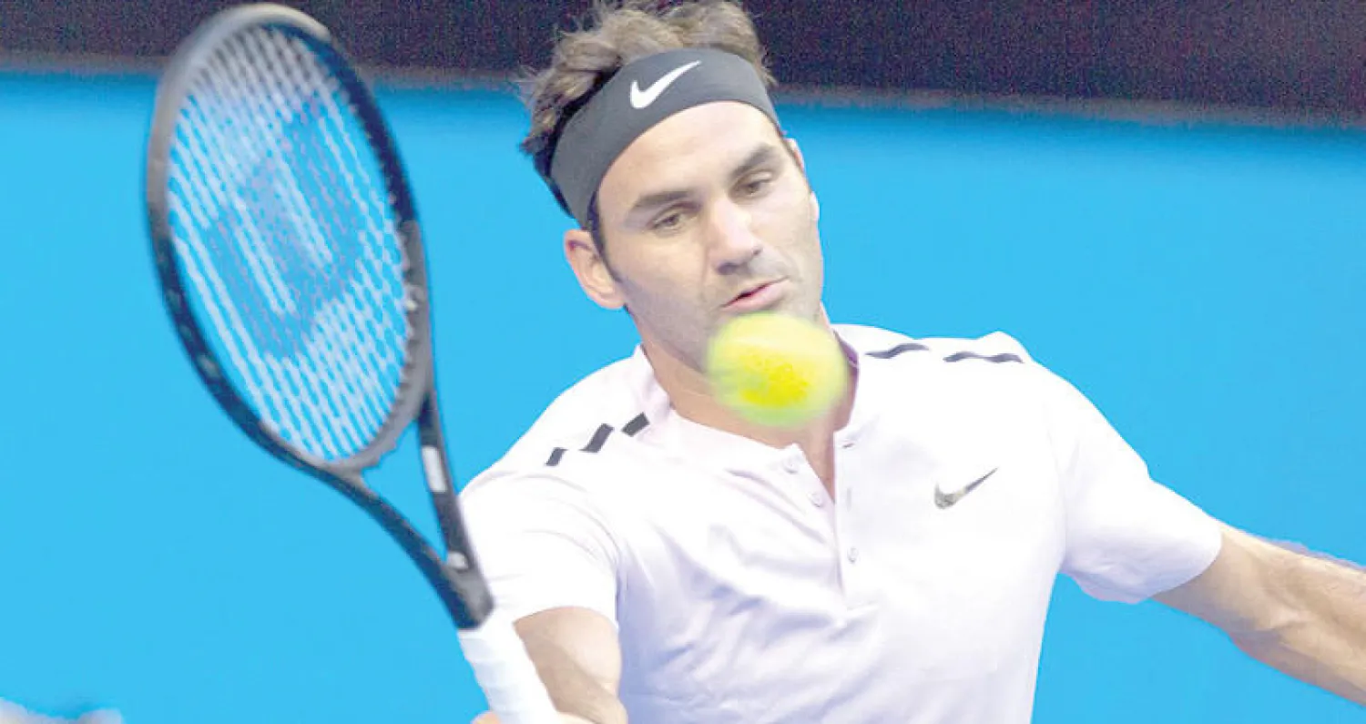 فيدرر تغلب على خاشانوف (أ.ف.ب)