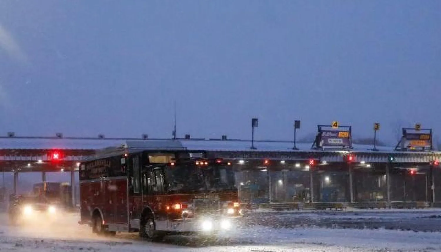 استمرار موجة البرد القارس في معظم مناطق شرق الولايات المتحدة (رويترز)