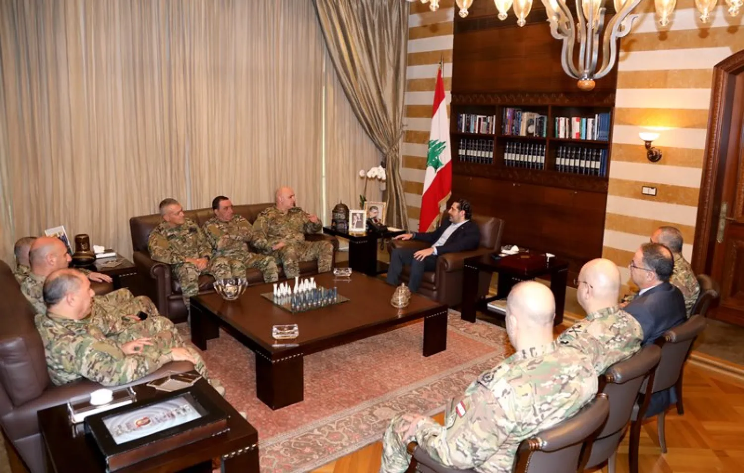 Hariri meets the Army Commander on Tuesday/NNA