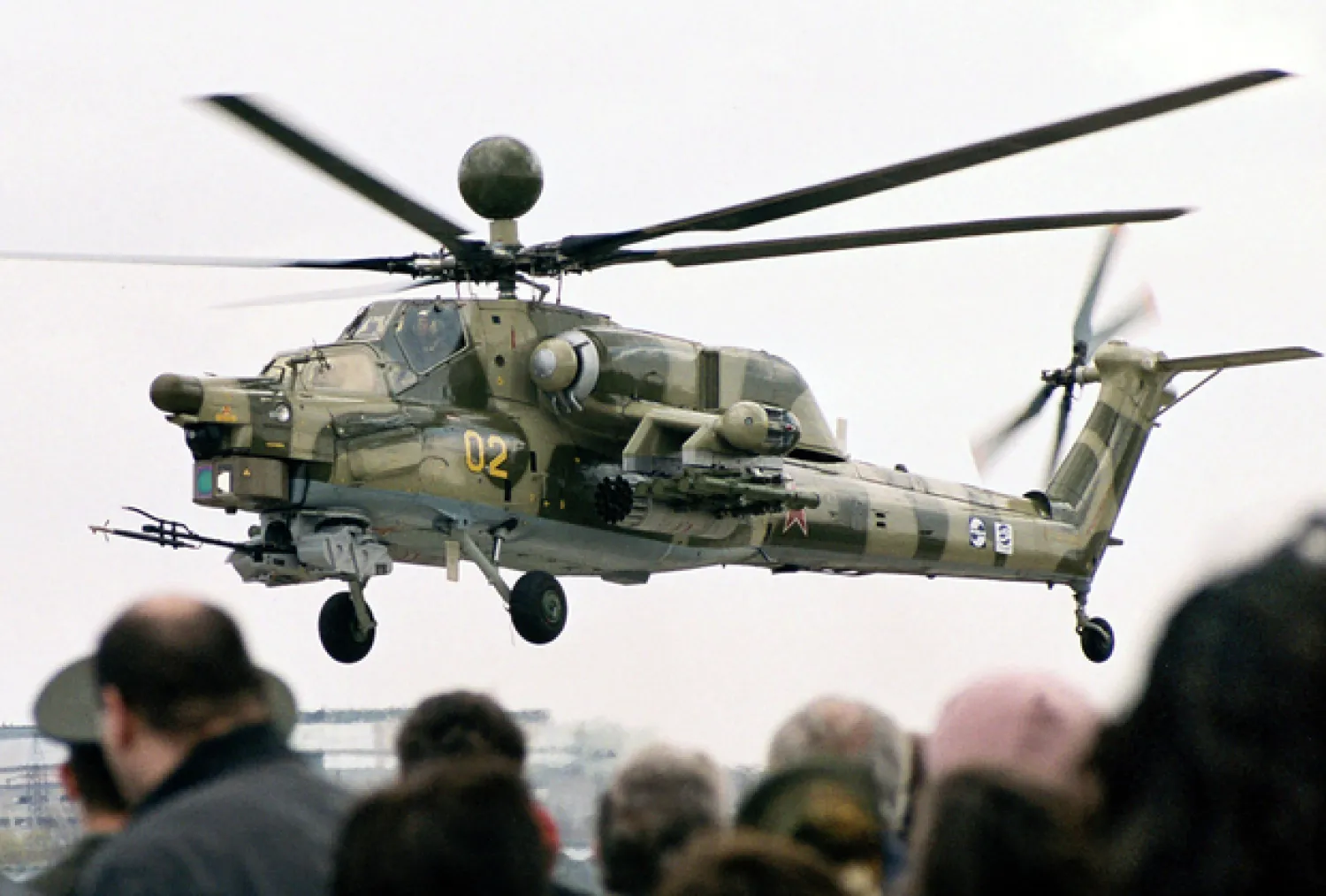 A Russian Mi-28. AFP file photo