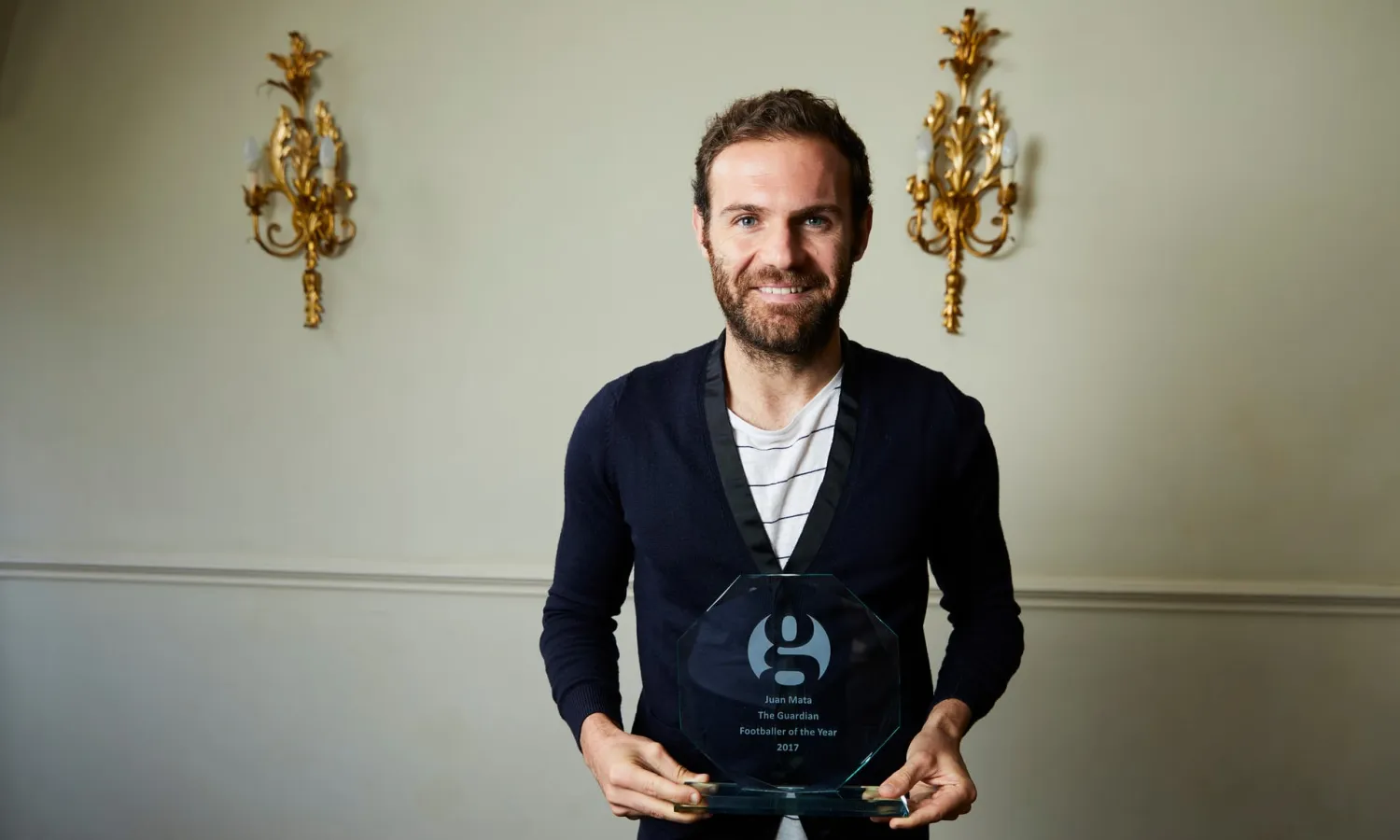 Juan Mata says sometimes people underestimate footballers ‘and their capacity to have a strong opinion and sympathy for others’. Photograph: Christopher Thomond for the Guardian