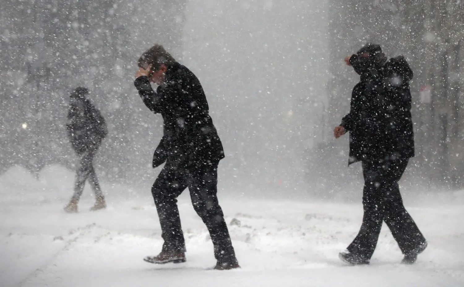 At least 18 people have died in a brutal cold spell that has gripped the US Northeast. (AP)