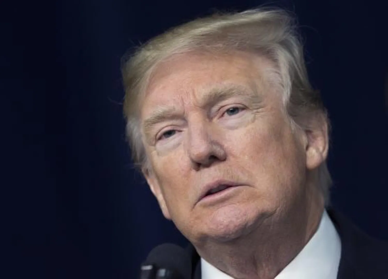 ترمب قال إنه يؤمن على الدوام بالمحادثات (إ.ب.أ)