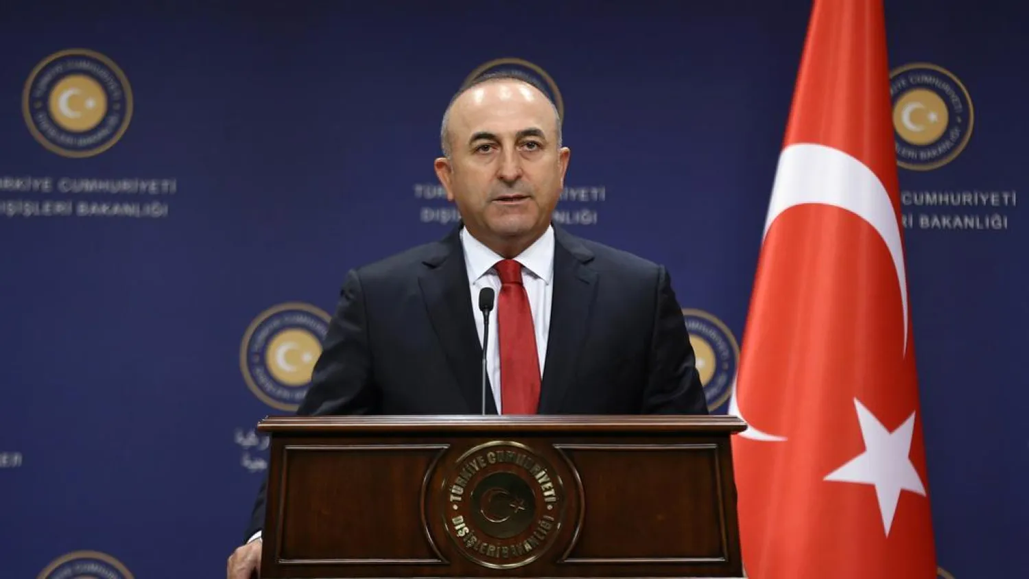 Turkish Foreign Minister Mevlut Cavusoglu. (AFP)