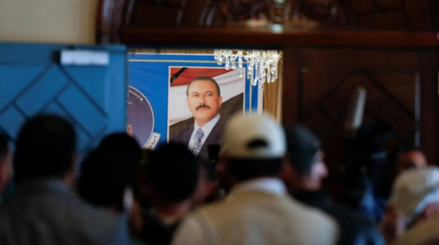 Part of the meeting held in Sana'a, Yemen January 7, 2018. REUTERS/Khaled Abdullah